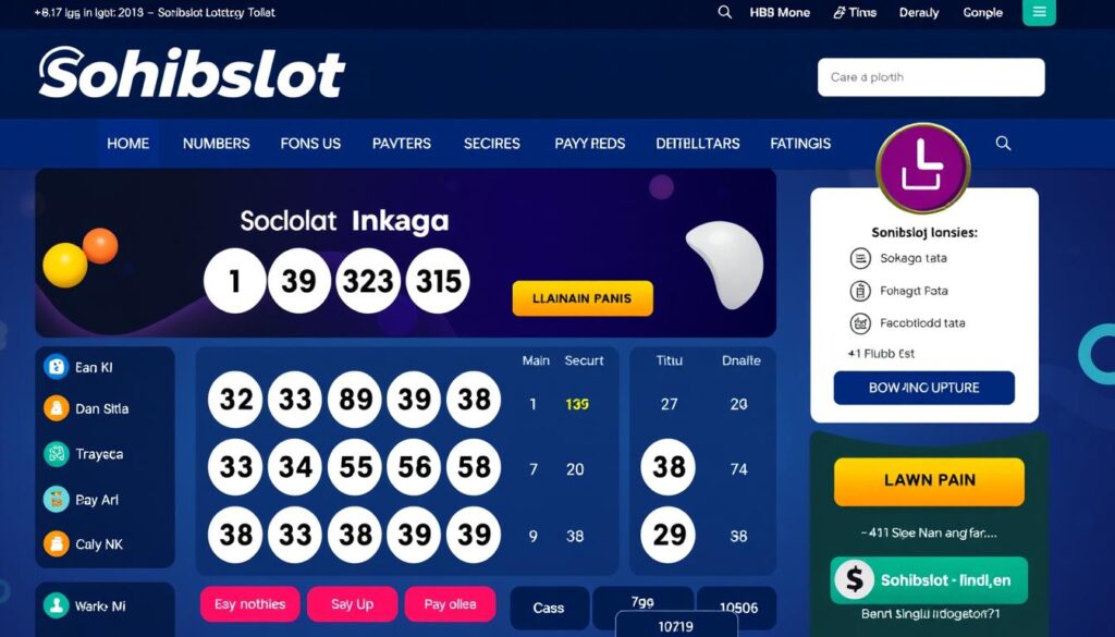 Link Toto Togel Terpercaya Sohibslot platform dengan tampilan menarik