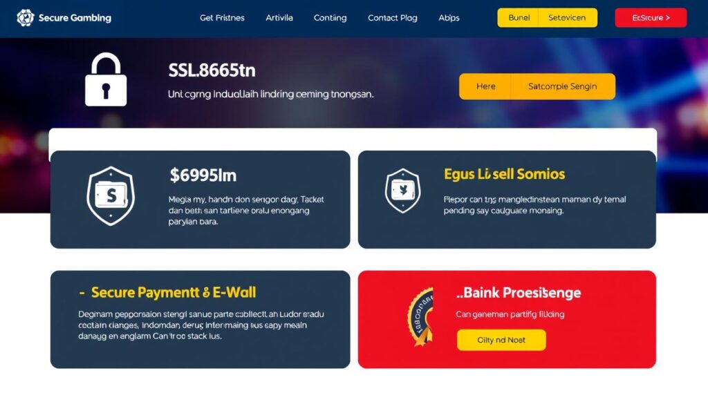 Tampilan fitur keamanan dan metode pembayaran di situs togel dan slot gacor Indonesia Tampilan fitur keamanan dan metode pembayaran di situs togel dan slot gacor Indonesia